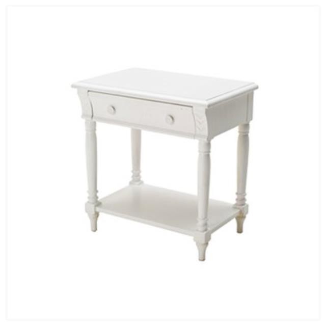 NIGHTSTAND-1DWR-WHT