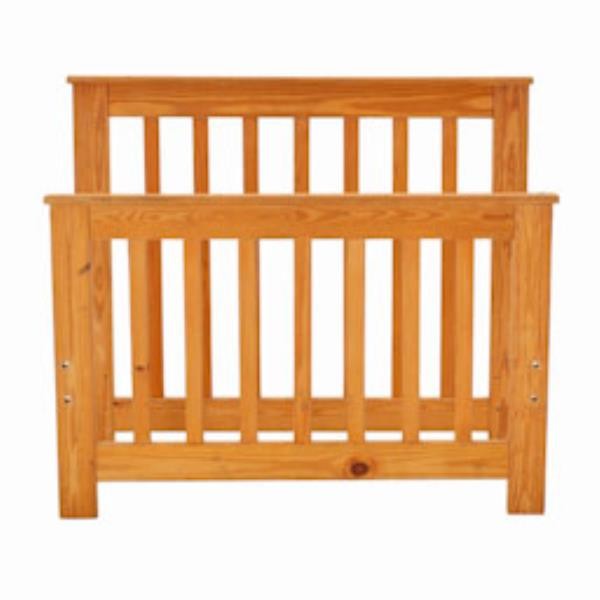 H/FOOTBOARD-T-SET-OAK-MISSION