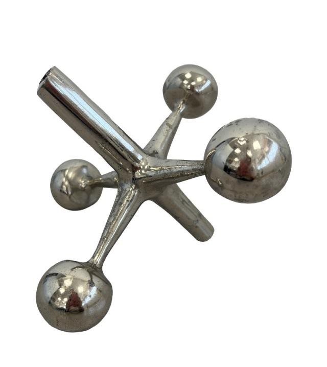 SCULPTURE-Silver Desk Jacks