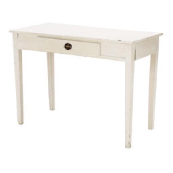 DESK-WHITE PAINTED-1 DRW