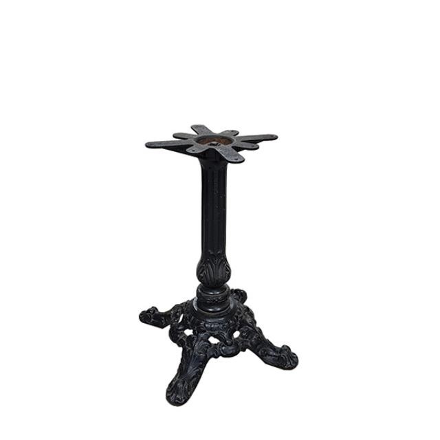 TABLE-30"RD W/CAST IRON BASE