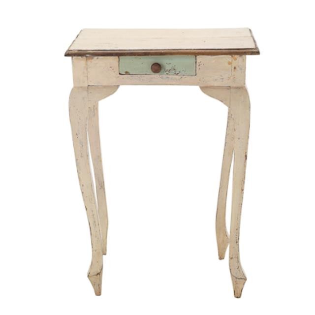 TABLE-END-CREAM/GLD ANT