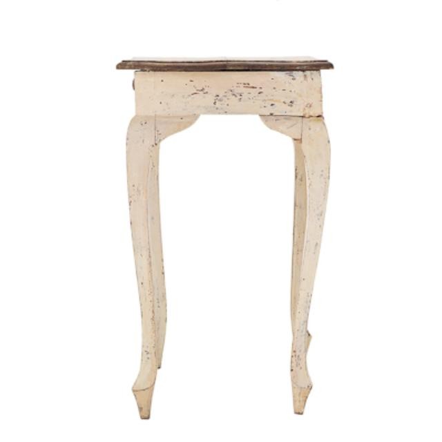 TABLE-END-CREAM/GLD ANT