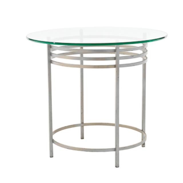 TABLE-END-24R-STEEL RING
