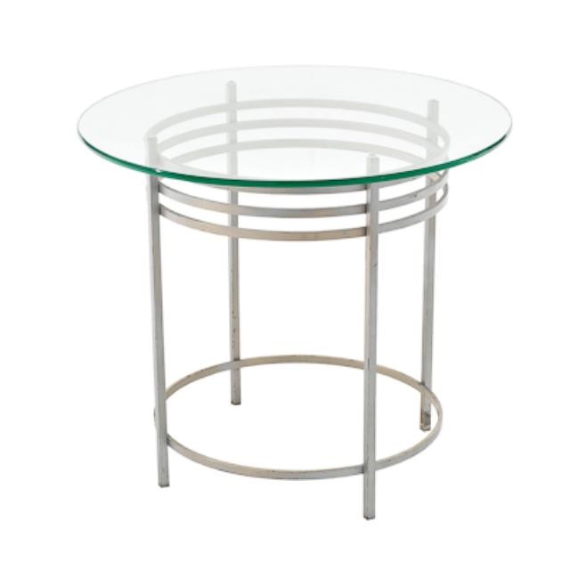 TABLE-END-24R-STEEL RING