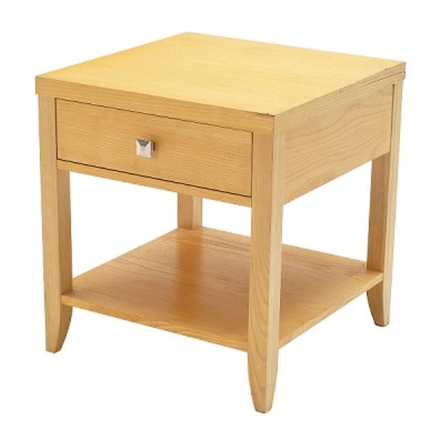 End Table-Pine/1 Drawer/Shelf