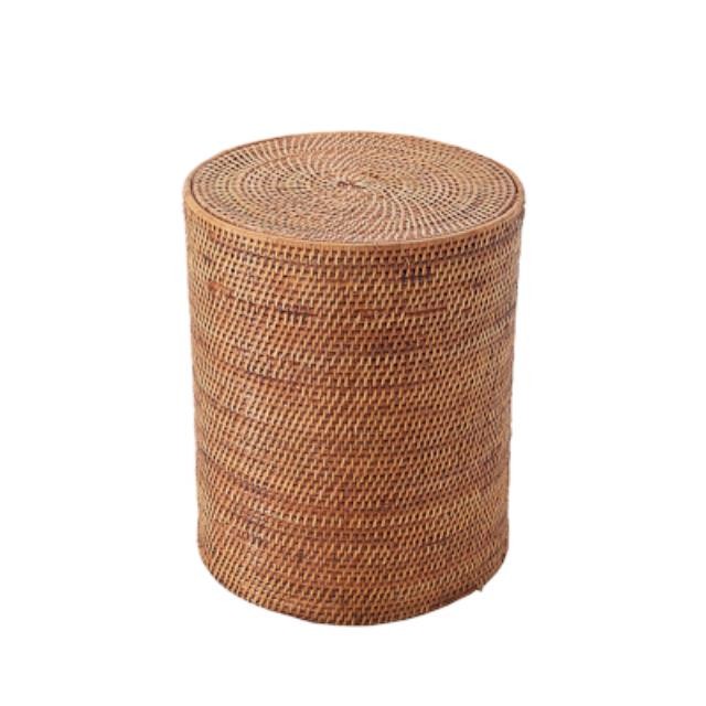 OTTOMAN-STOOL-RATTAN
