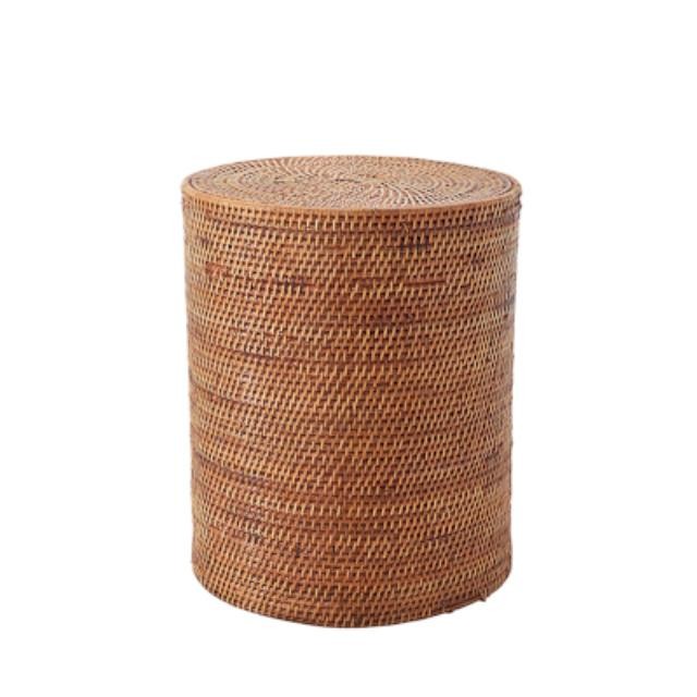 OTTOMAN-STOOL-RATTAN