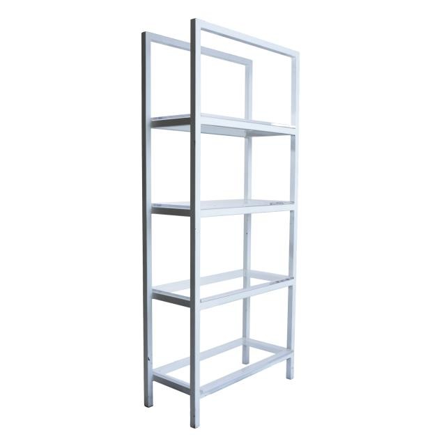 SHELF-WHITE-4 PLEXI SHELVES