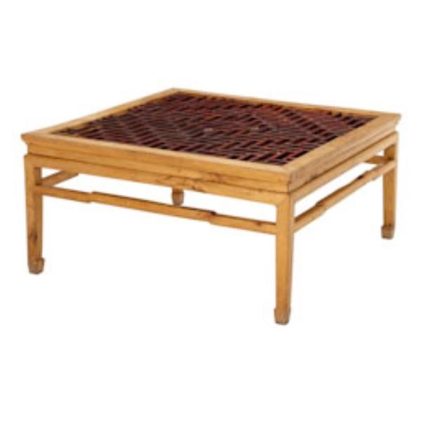 TABLE-COFFEE-LATTICE WD TOP 38