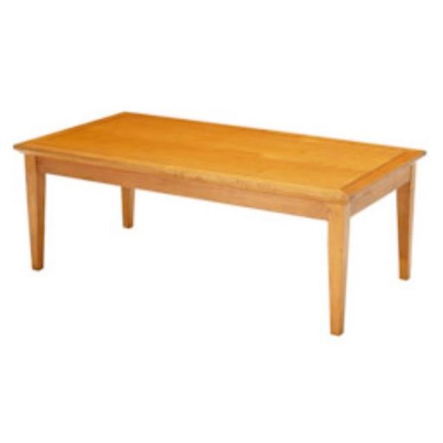 TABLE-COFFEE-CLEAR MAPL