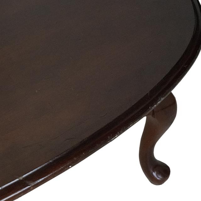 TABLE-COFFEE-CHERRY OVal