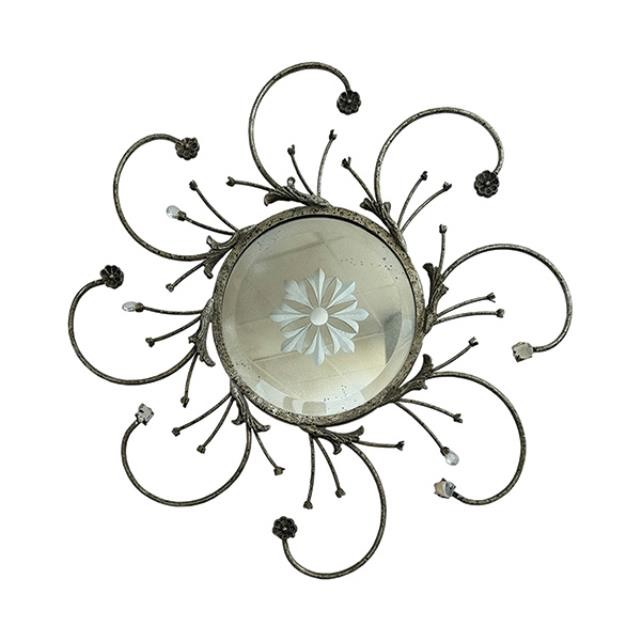 MIRROR-PINWHEEL FRAME