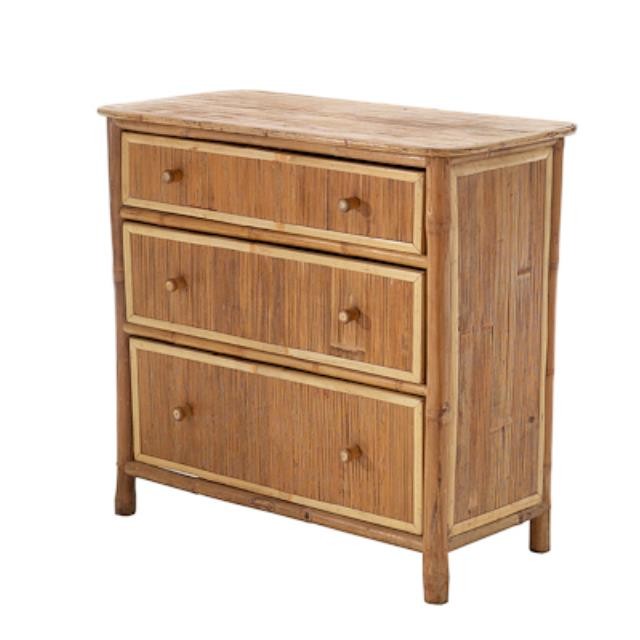 CHEST-3 DRAWERS-BAMBOO