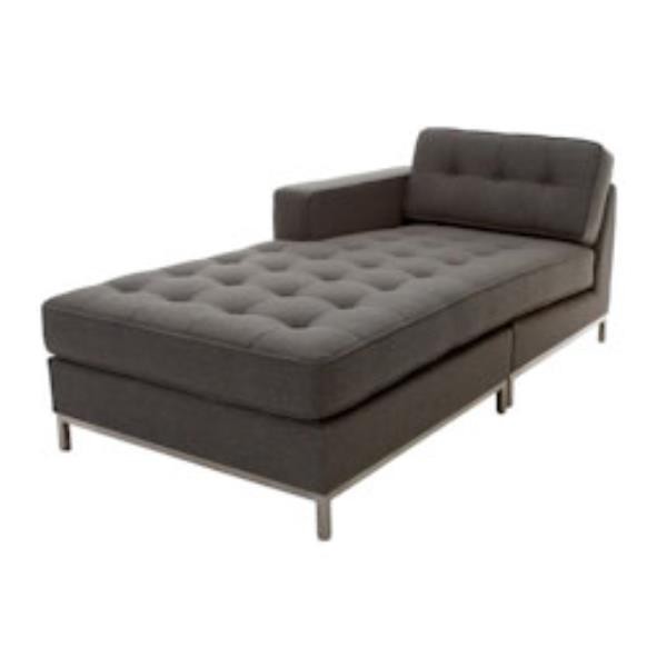 CHAISE-SECT-LAF-GRAY-TUFTED-SL