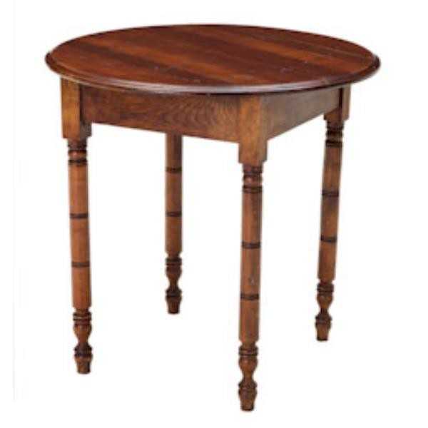 TABLE-26" ROUND WOOD