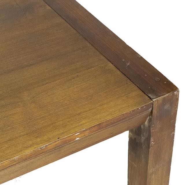 TABLE-Teakwood Parsons;Dining Tables