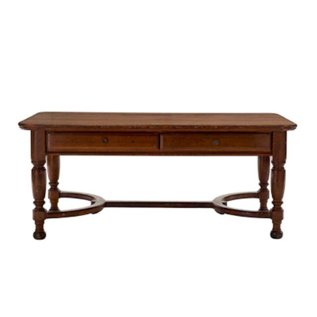 TABLE-LIBRARY-OAK-GEORGE ROY