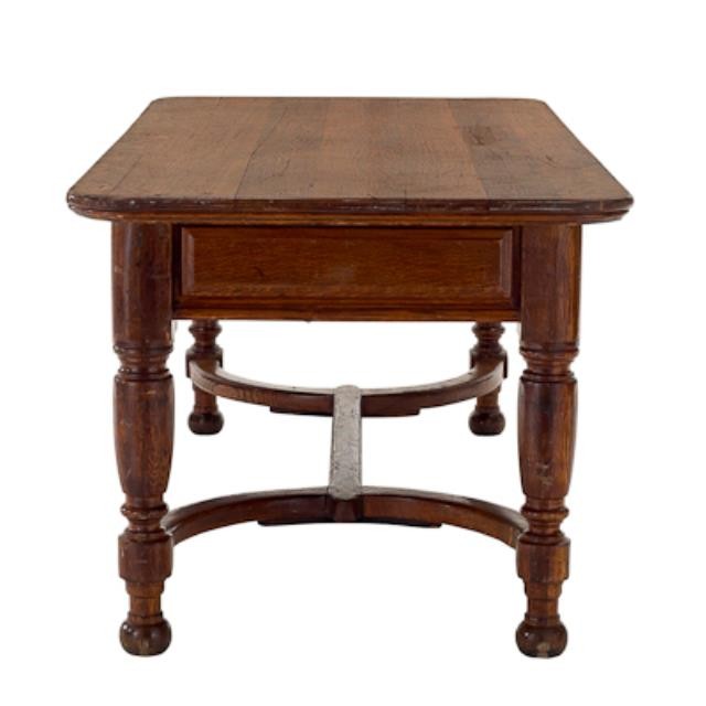 TABLE-LIBRARY-OAK-GEORGE ROY