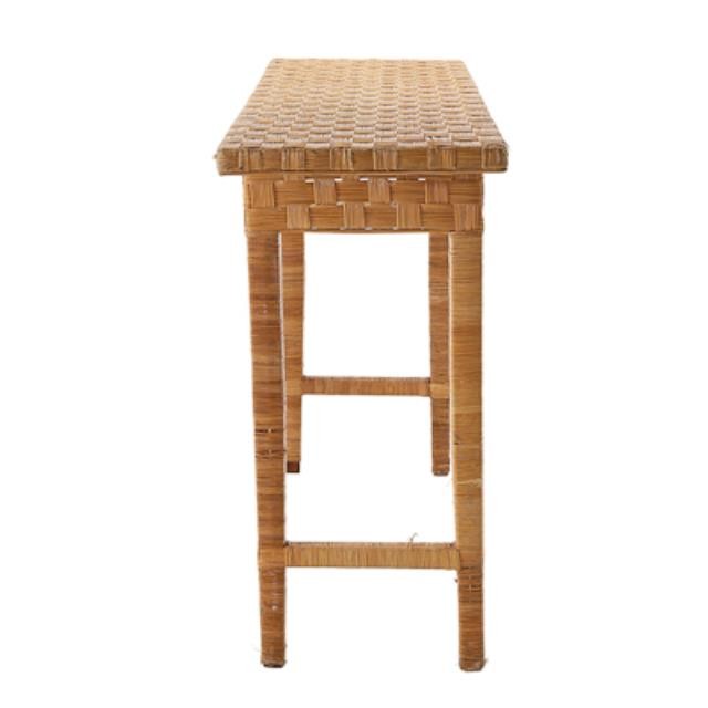 TABLE-CONSOLE-NAT WICKER