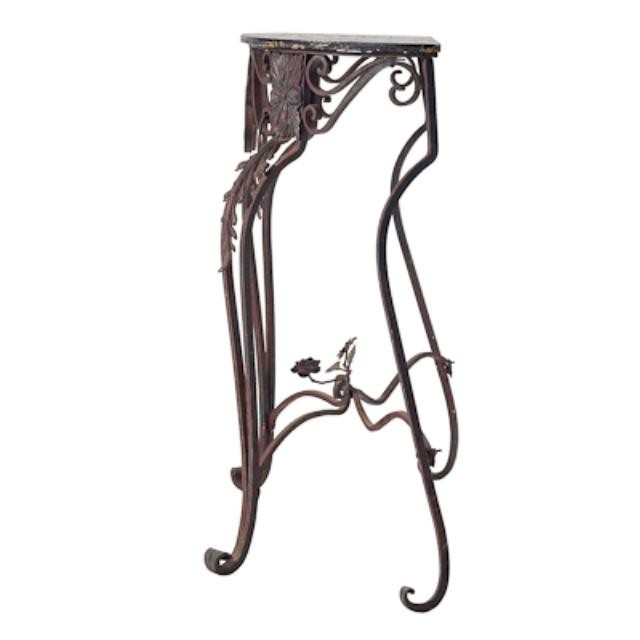 TABLE-CONSOLE-IRON-DEMILUNE-IR