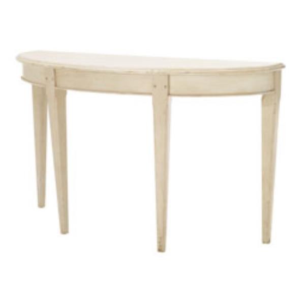 TABLE-CONSOLE-WH 1/2MOO