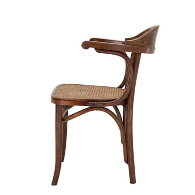 CHAIR-ARM-OAK W/CANE SE