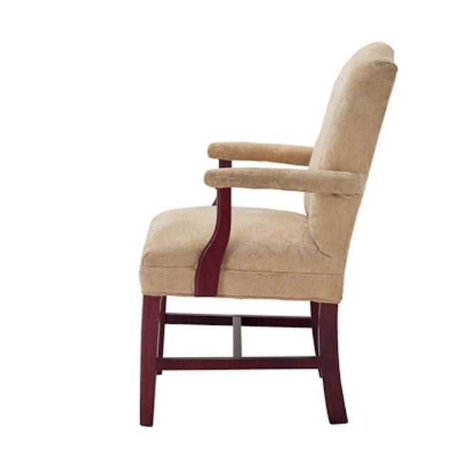 CHAIR-ARM-BEIGE-VELVET