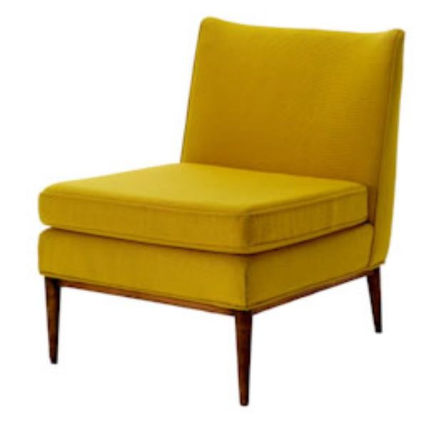 CHAIR-ARMLESS-GOLDEN YW