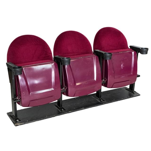 CHAIR-Burgundy Movie Theater Seats