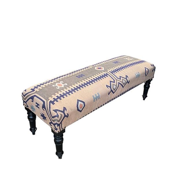 BENCH-LAVENDER-BLACK TURNED LE