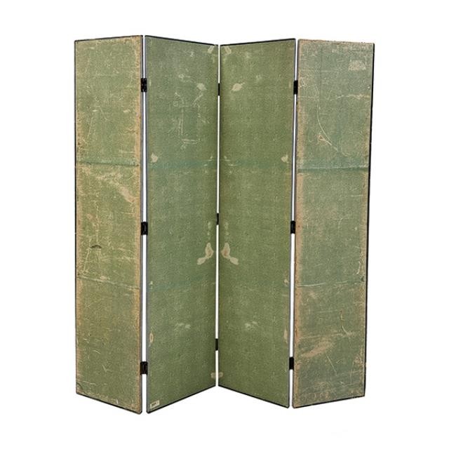SCREEN-4PANEL-PAINTED PANELS