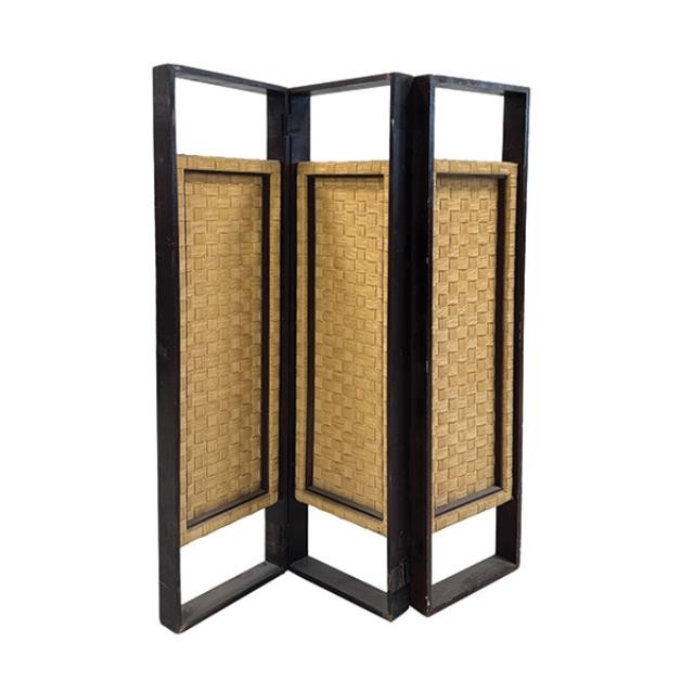 SCREEN-3PANEL-WOVEN PANELS-