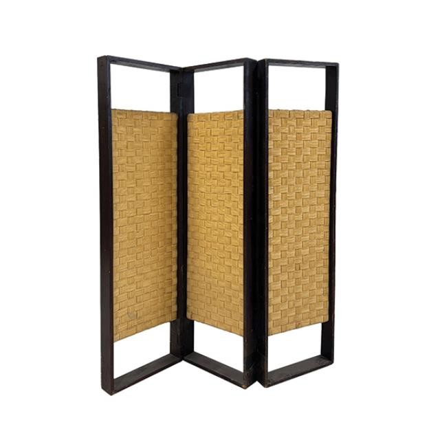 SCREEN-3PANEL-WOVEN PANELS-