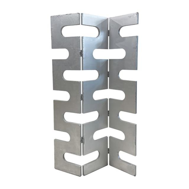 SCREEN-3PANEL-SILVER PUZZLE