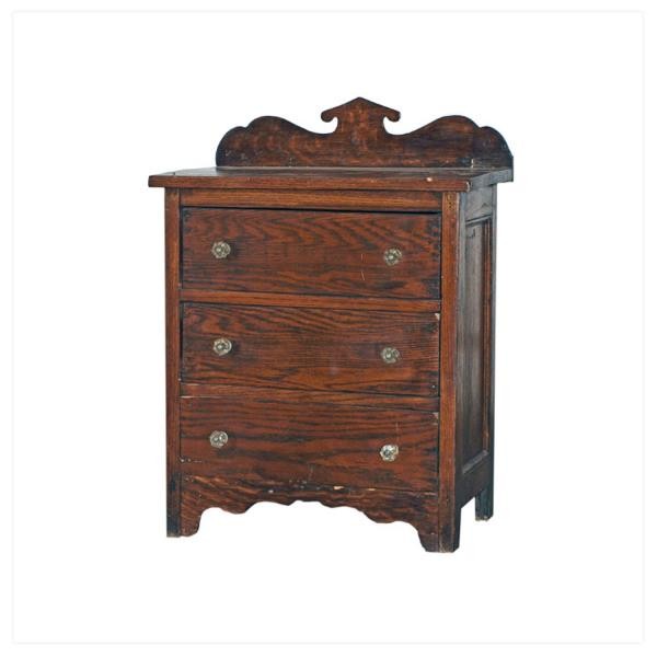 CHEST-3DWR DK PINE 30"H