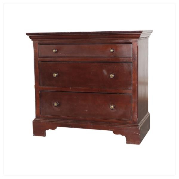 DRESSER-SET-3DRAWER-MERLOT