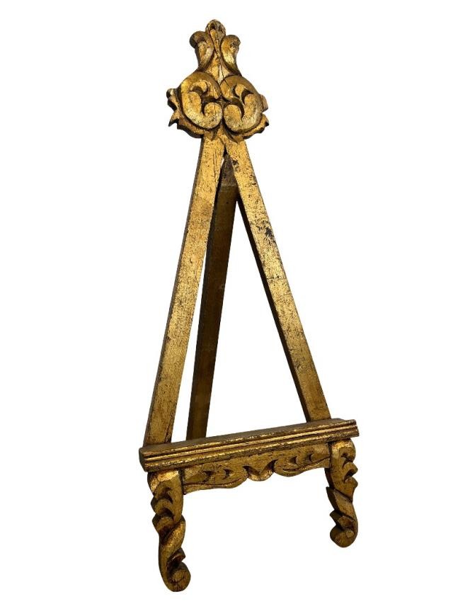 EASEL-GOLD TABLETOP