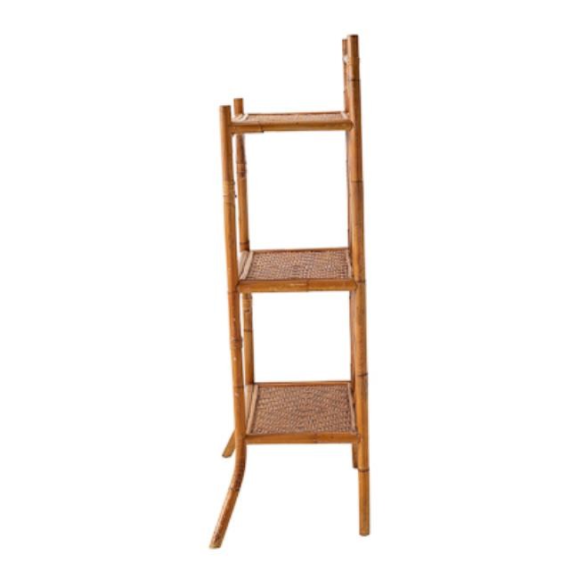 ETAGERE-BAMBOO-3 SHELF-GRID BA