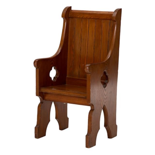 CHAIR-OAK-ARM-CHOIR