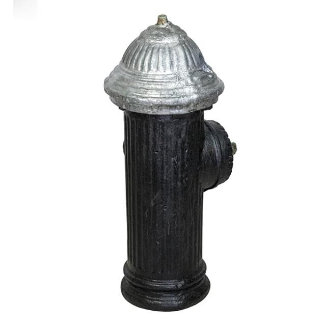 FIRE HYDRANT-FAKE-BLACK/SILVER