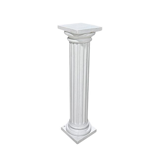 COLUMN-48"WHITE DORIC COLUMN