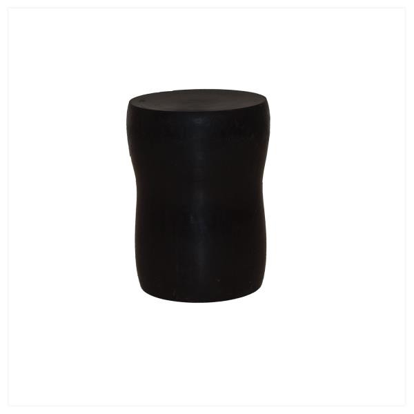 PEDESTAL-17H-DARK SHAPED WOOD