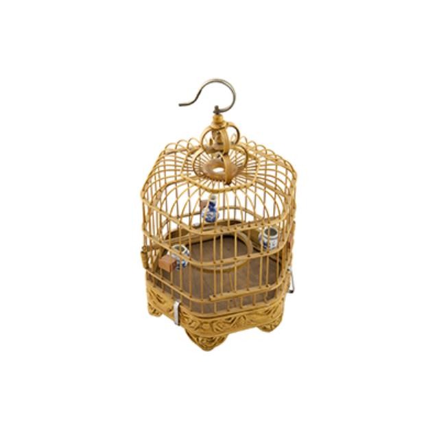 BIRDCAGE-Oriental Natural Wood