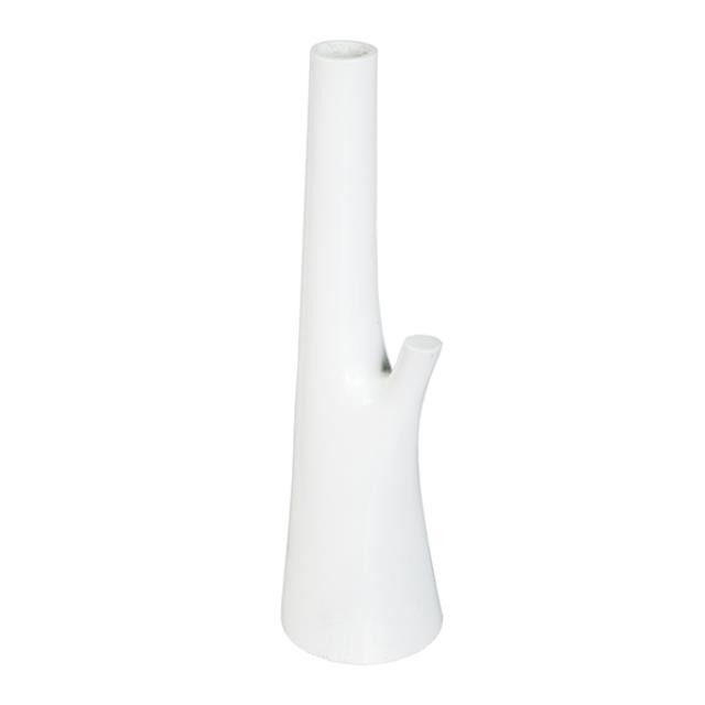 CANDLEHOLDER-White Faux Bois