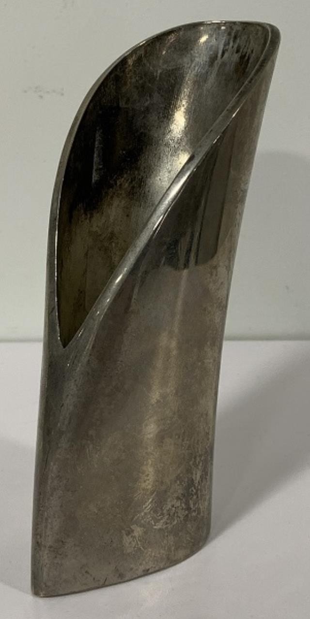 PENCIL CUP-CHROME-TEARDROP CUT