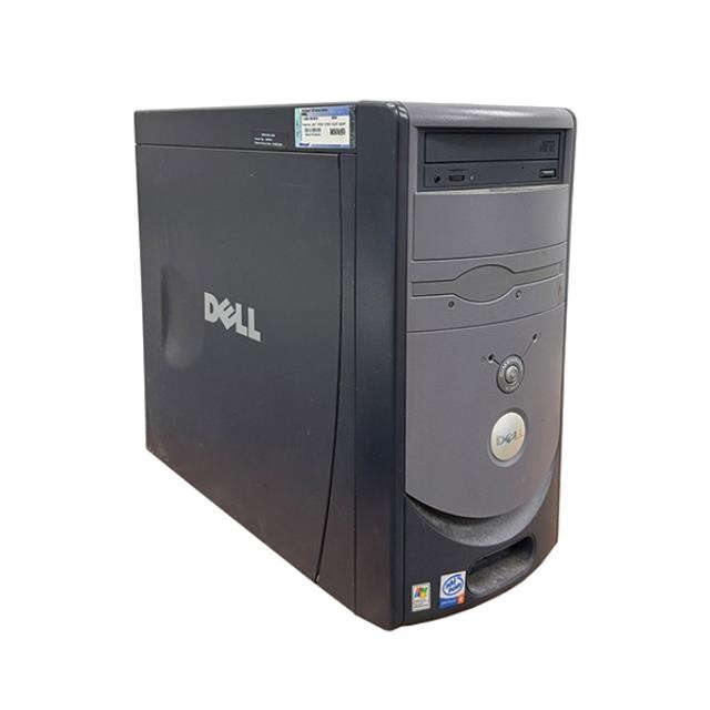 COMPUTER TOWER-Black/Gray Dell Tower