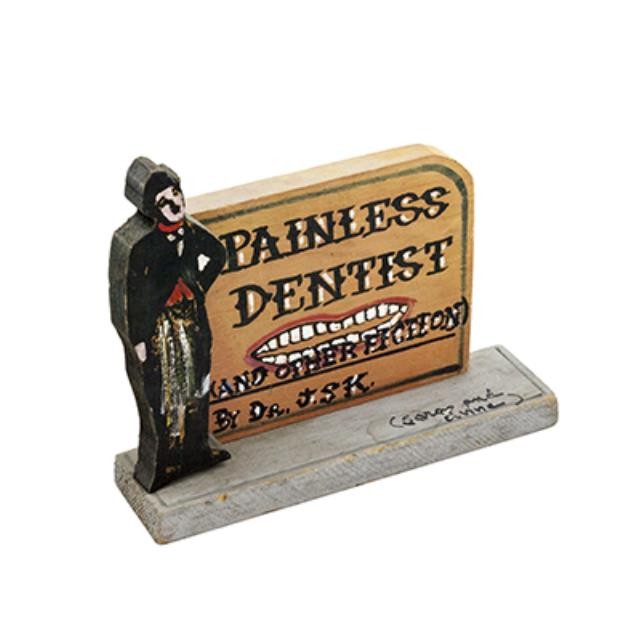 FIGURINE-CHAPLIN"PAINLESS DENT