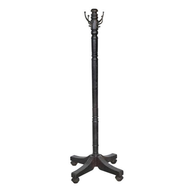 COATRACK-68H-WOOD-ANTIQUE