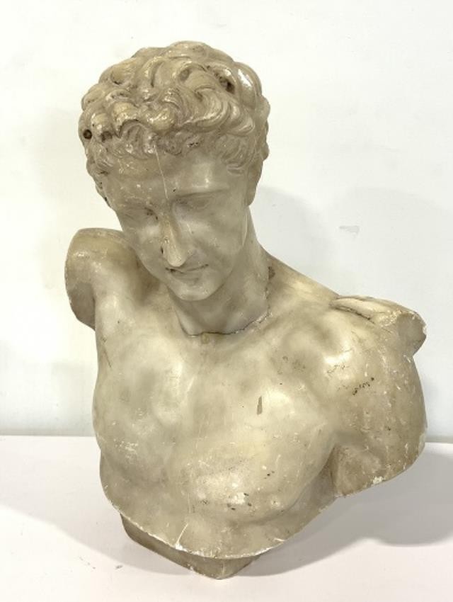 BUST-"DAVID"14.5"MARBLE